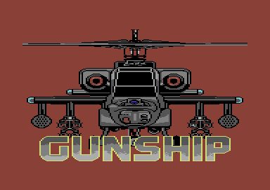 Gunship - Commodore 64