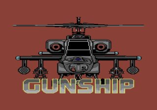 Gunship Commodore 64 screenshot