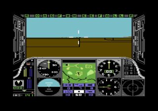 Gunship Commodore 64 screenshot