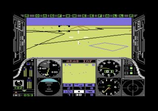 Gunship Commodore 64 screenshot