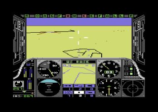 Gunship Commodore 64 screenshot
