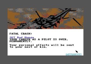 Gunship Commodore 64 screenshot