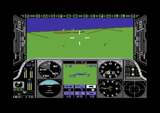 Gunship Commodore 64 screenshot