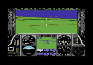Gunship Commodore 64 screenshot