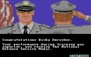 Gunship Commodore 64 screenshot
