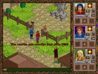 Halls of the Dead: Faery Tale Adventure II DOS screenshot