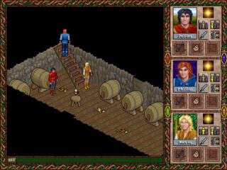 Halls of the Dead: Faery Tale Adventure II DOS screenshot