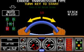 Hard Drivin' 2 Amiga screenshot