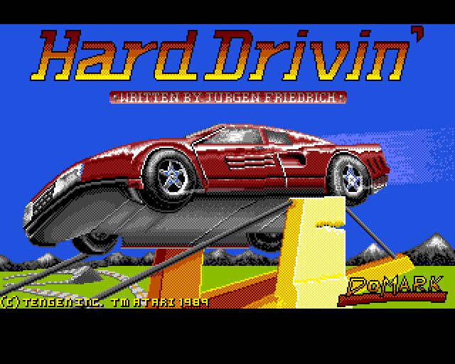 Hard Drivin - Amiga