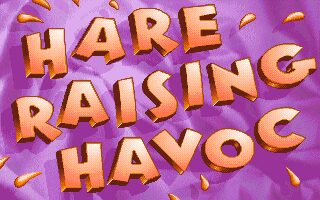 Hare Raising Havoc Amiga screenshot
