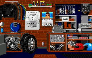 Harley-Davidson: The Road to Sturgis Amiga screenshot