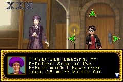 Harry Potter and the Philosopher's Stone Game Boy Advance screenshot