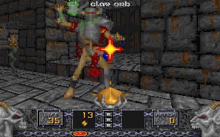 Heretic DOS screenshot