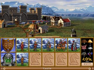 Heroes of Might and Magic II DOS screenshot