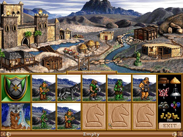Heroes of Might and Magic II - DOS