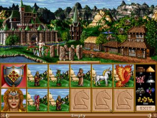 Heroes of Might and Magic II DOS screenshot