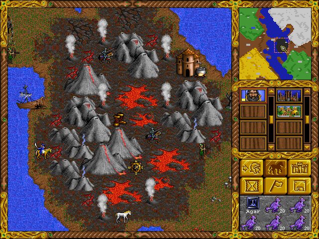 Heroes of Might and Magic - DOS
