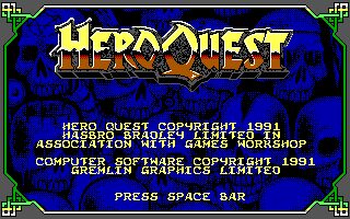 HeroQuest DOS screenshot