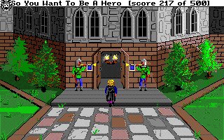 Hero's Quest: So You Want To Be A Hero Amiga screenshot