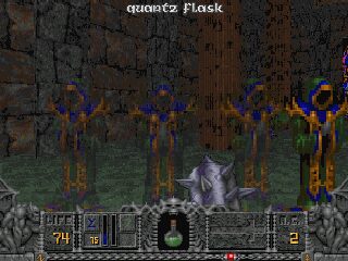 Hexen: Beyond Heretic DOS screenshot
