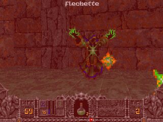 Hexen: Beyond Heretic DOS screenshot