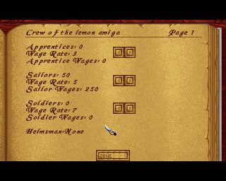 High Seas Trader Amiga screenshot