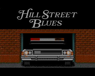 Hill Street Blues Amiga screenshot