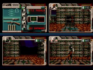 Hired Guns Amiga screenshot