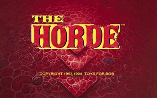 The Horde DOS screenshot