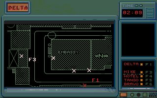 Hostages Atari ST screenshot