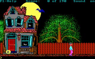 Hugo's House of Horrors DOS screenshot
