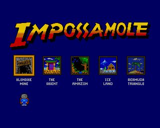 Impossamole Amiga screenshot