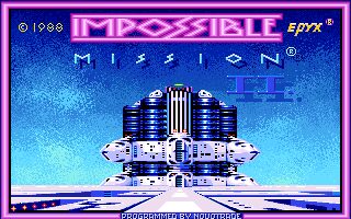Impossible Mission II Amiga screenshot
