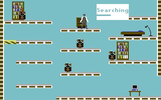 Impossible Mission Commodore 64 screenshot