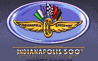 Indianapolis 500: The Simulation Amiga screenshot