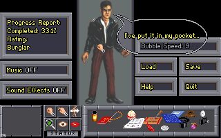 Innocent Until Caught DOS screenshot
