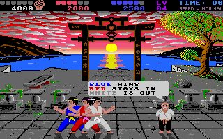 International Karate + Amiga screenshot