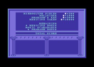 Scarabaeus Commodore 64 screenshot