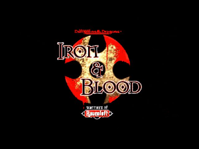 Iron & Blood: Warriors of Ravenloft - DOS