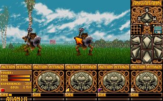 Ishar: Legend of the Fortress DOS screenshot