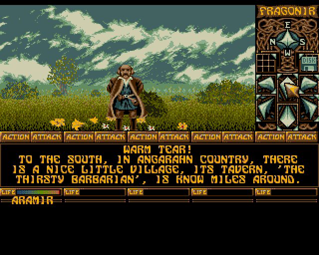 Ishar: Legend of the Fortress - Amiga