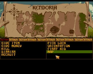 Ishar: Legend of the Fortress Amiga screenshot