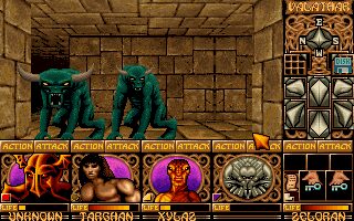 Ishar: Legend of the Fortress - Amiga