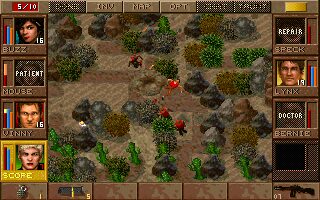 Jagged Alliance: Deadly Games - DOS