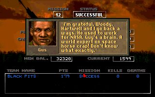 Jagged Alliance: Deadly Games DOS screenshot