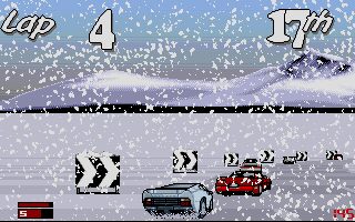 Jaguar XJ220 Amiga screenshot