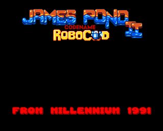 James Pond 2: RoboCod Amiga screenshot