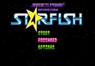 James Pond 3: Operation Starfish Genesis screenshot