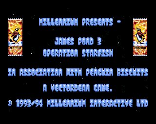 James Pond 3: Operation Starfish Amiga screenshot