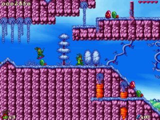 Jazz Jackrabbit 2: Holiday Hare 98 Windows screenshot